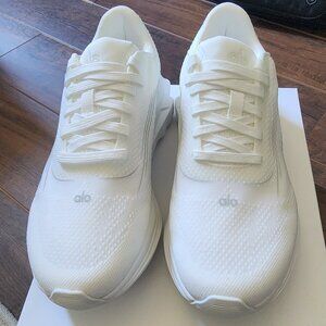 alo White Runner Sneakers